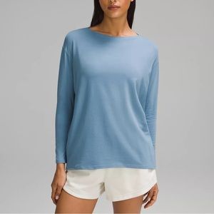 lululemon back in action long sleeve shirt